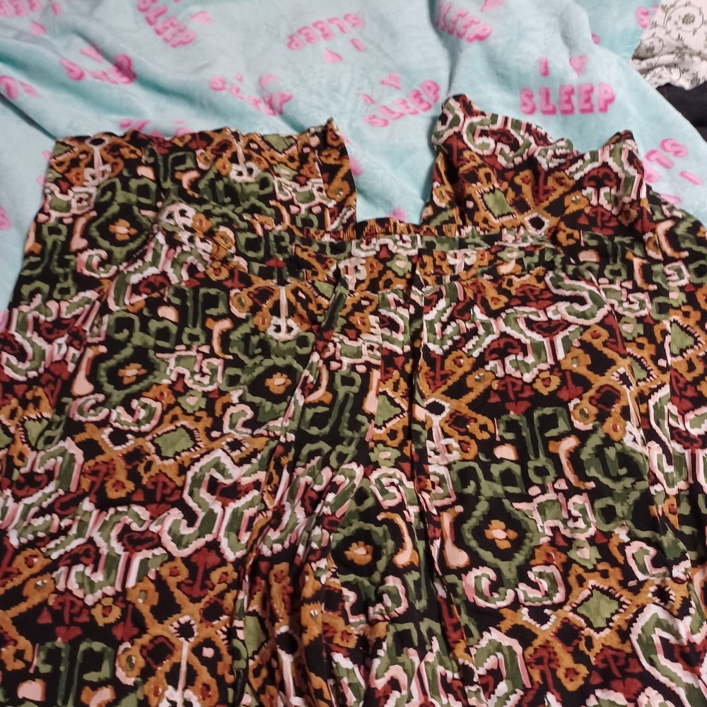 Multicolor Patterned Women's Palazzo - image 3